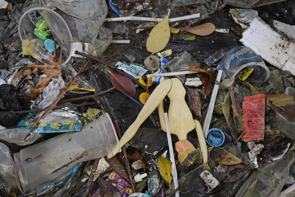 foto : stemat : biologen mario moscatelli har under flera r kartlagt froreningarna i rio de janeiro's guanabara bay.