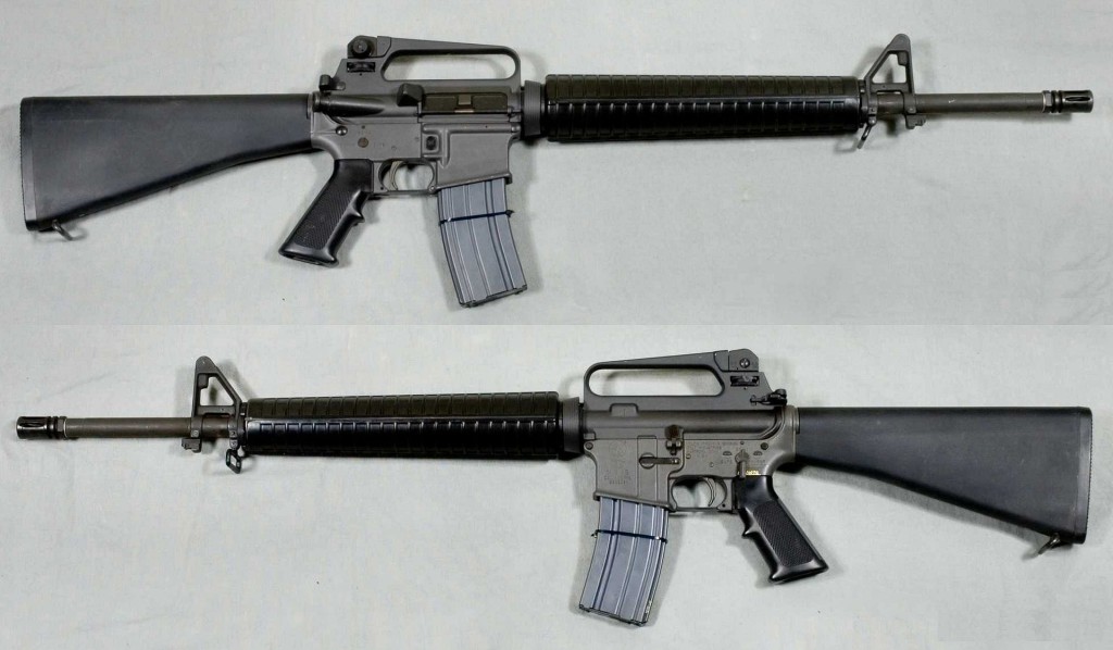 Bopes vapen: M16: Automatkarbin som finns i en mängd varianter och är standard i bland andra USA:s militär. Är världens mest spridda vapen med kaliber 5,56 millimeter. 